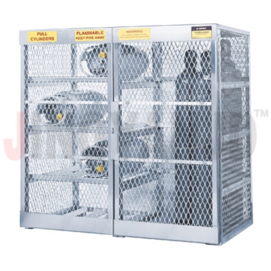 JUSTRITE 23008 氣瓶存儲柜，適用于LPG高壓氣瓶存儲